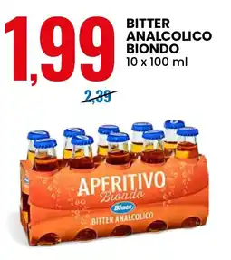 Eurospin Blues bitter analcolico biondo offerta