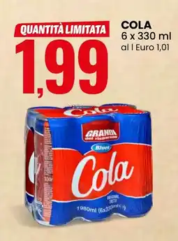Eurospin Blues cola offerta