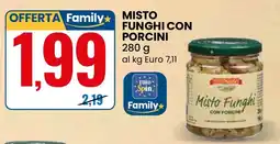 Eurospin Delizie dal sole mistto funghi con porcini offerta