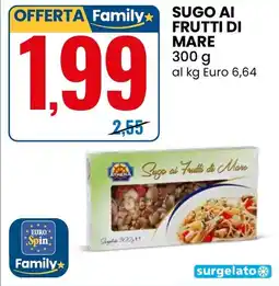 Eurospin Athena sugo ai frutti di mare offerta
