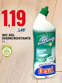 Eurospin Dexal wc gel disincrostante offerta