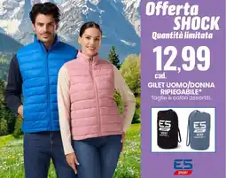 Eurospin Gilet uomo/donna ripiegabile offerta