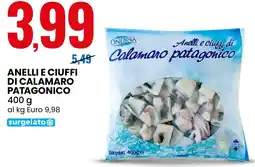 Eurospin Ondina anelli e ciuffi di calamaro patagonico offerta