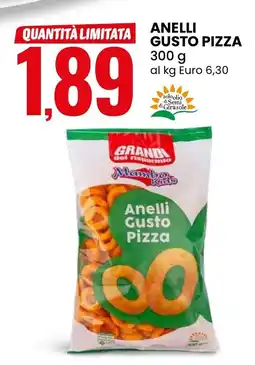 Eurospin Mambo kids anelli gusto pizza offerta