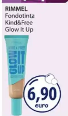 Acqua & Sapone RIMMEL Fondotinta Kind&Free Glow It Up offerta