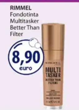 Acqua & Sapone RIMMEL Fondotinta Multitasker Better Than Filter offerta