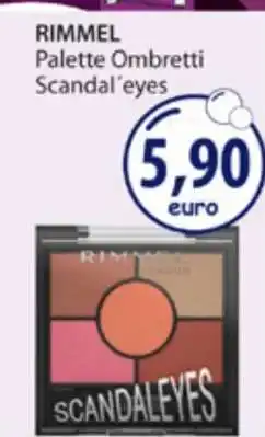 Acqua & Sapone RIMMEL Palette Ombretti Scandal'eyes offerta