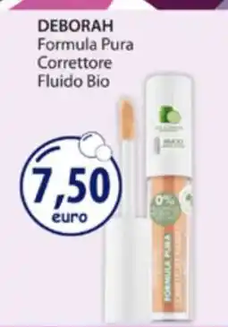 Acqua & Sapone DEBORAH Formula Pura Correttore Fluido Bio offerta