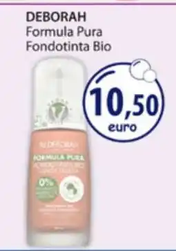 Acqua & Sapone DEBORAH Formula Pura Fondotinta Bio offerta
