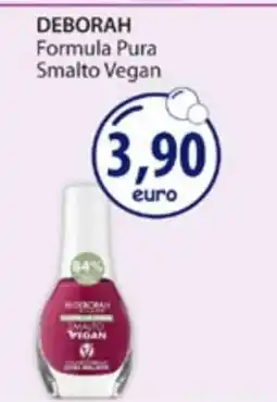 Acqua & Sapone DEBORAH Formula Pura Smalto Vegan offerta