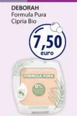 Acqua & Sapone DEBORAH Formula Pura Cipria Bio offerta