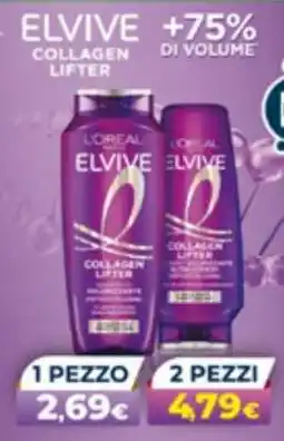 Acqua & Sapone L'Oreal Elvive Collagen Lifter offerta
