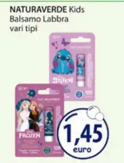 Acqua & Sapone NATURAVERDE Kids Balsamo Labbra offerta