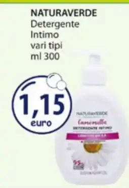 Acqua & Sapone NATURAVERDE Detergente Intimo offerta