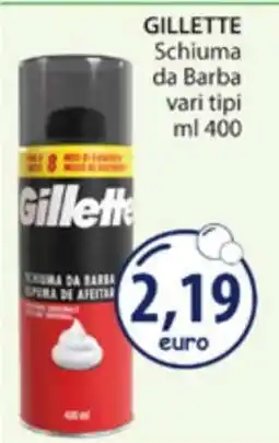 Acqua & Sapone Gillette Schiuma da barba offerta