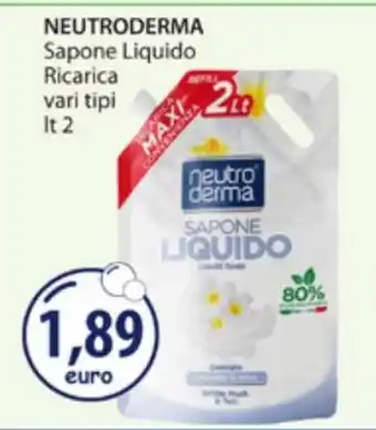 Acqua & Sapone NEUTRODERMA Sapone Liquido offerta