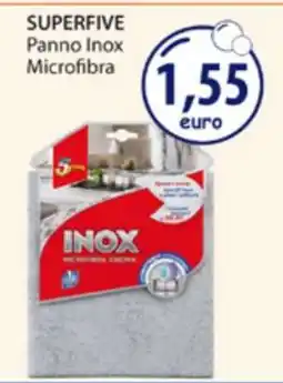 Acqua & Sapone SUPERFIVE Panno Inox Microfibra offerta