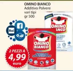 Acqua & Sapone OMINO BIANCO Additivo Polvere offerta