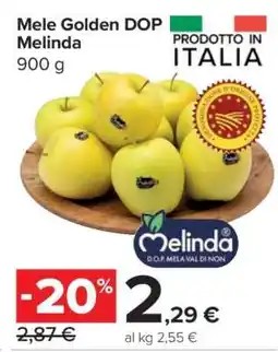 Carrefour MELE GOLDEN DOP MELINDA offerta