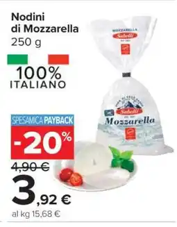 Carrefour Nodini di mozzarella offerta