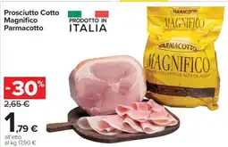 Carrefour Prosciutto Cotto Magnifico Parmacotto offerta