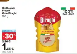 Carrefour Grattugiato Fresco Gran Biraghi offerta