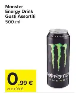 Carrefour Monster Energy Drink Gusti Assortiti offerta