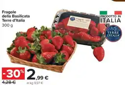 Carrefour Express Fragole della Basilicata Terre d'Italia offerta