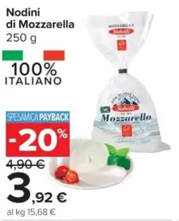Carrefour Express Nodini di Mozzarella offerta