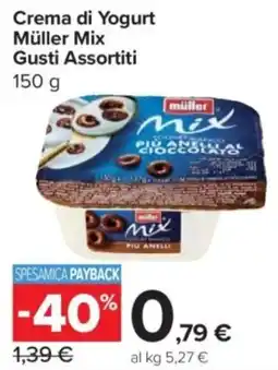 Carrefour Express Crema di Yogurt Müller Mix offerta