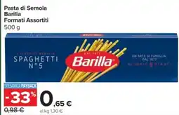 Carrefour Express Pasta di Semola Barilla offerta