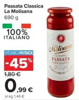 Carrefour Express Passata Classica La Molisana offerta