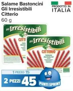 Carrefour Express Salame Bastoncini Gli Irresistibili Citterio offerta