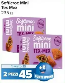 Carrefour Express Softicroc Mini Tex Mex offerta