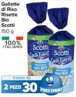 Carrefour Express Gallette di Riso Risette Bio Scotti offerta