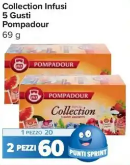 Carrefour Express Collection Infusi 5 Gusti Pompadour offerta