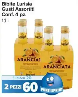 Carrefour Express Bibite Lurisia Gusti Assortiti Conf. 4 pz. offerta