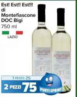 Carrefour Express Est! Est!! Est!!! di Montefiascone DOC Bigi offerta