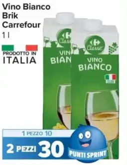Carrefour Express Vino Bianco Brik Carrefour offerta