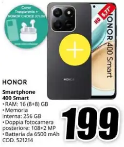 MediaWorld HONOR Smartphone 400 Smart offerta