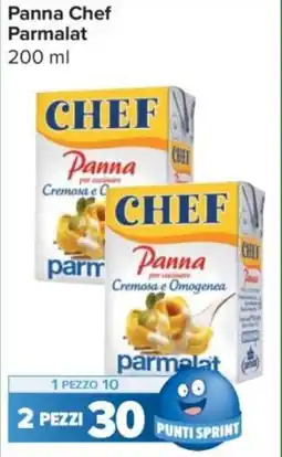 Carrefour Express Panna Chef Parmalat offerta