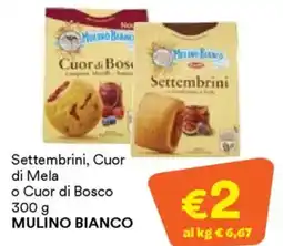 Unes Settembrini, Cuor di Mela o Cuor di Bosco MULINO BIANCO offerta