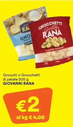 Unes Gnocchi o Gnocchetti di patate GIOVANNI RANA offerta