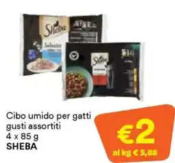 Unes Cibo umido per gatti SHEBA offerta