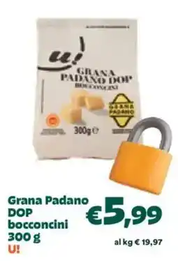 Unes Grana Padano DOP bocconcini U! offerta
