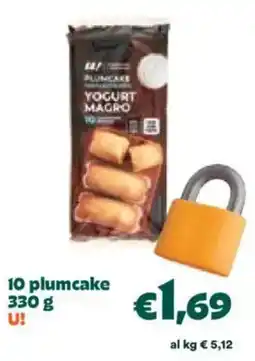 Unes 10 plumcake U! offerta