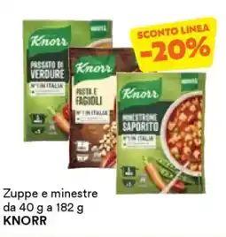 Unes Zuppe e minestre KNORR offerta