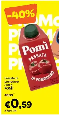 Unes Passata di pomodoro POMI' offerta