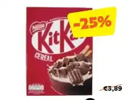Unes KitKat Cereal al cioccolato NESTLÉ offerta