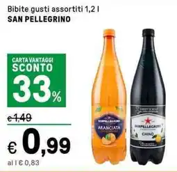 Iper La Grande Bibite SAN PELLEGRINO offerta
